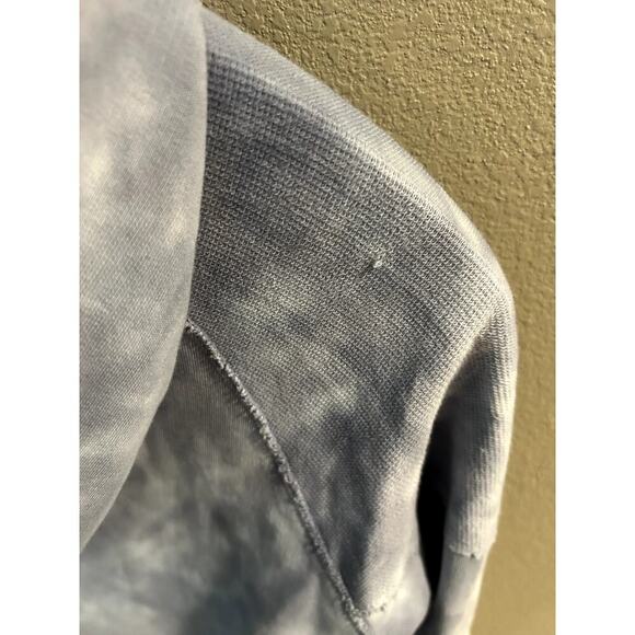 Love Shack Fancy Anarosa Hoodie- Washed Denim Size Small - Picture 11 of 11